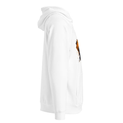 Sweat à capuche écologique Raglan unisexe - Hibou - pimp your tee