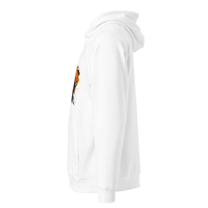 Sweat à capuche écologique Raglan unisexe - Hibou - pimp your tee