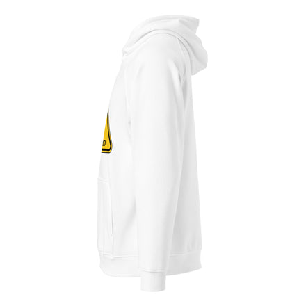 Sweat à capuche écologique Raglan unisexe - Horse on board - pimp your tee