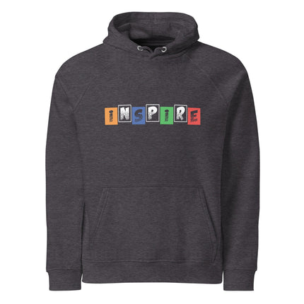 Sweat à capuche écologique Raglan unisexe - Inspire - pimp your tee
