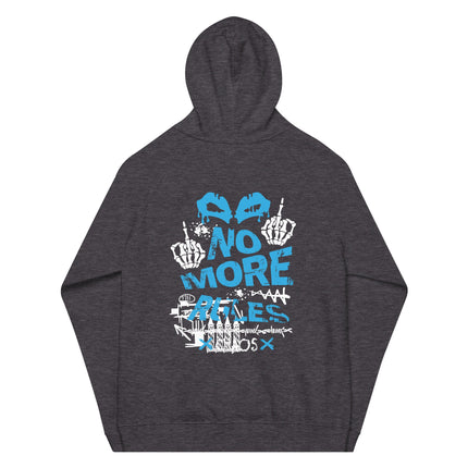 Sweat à capuche écologique Raglan unisexe - no more rules - pimp your tee