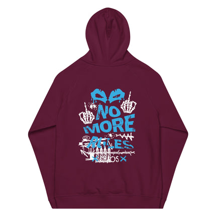 Sweat à capuche écologique Raglan unisexe - no more rules - pimp your tee