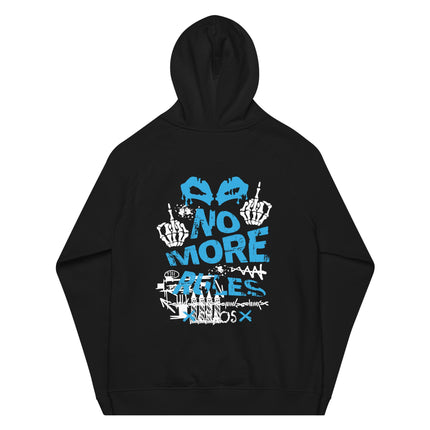 Sweat à capuche écologique Raglan unisexe - no more rules - pimp your tee