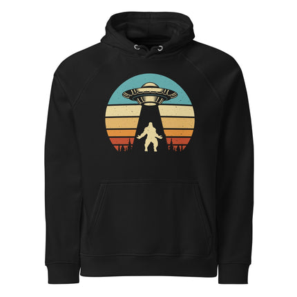 Sweat à capuche écologique Raglan unisexe - Ovnis 2 - pimp your tee