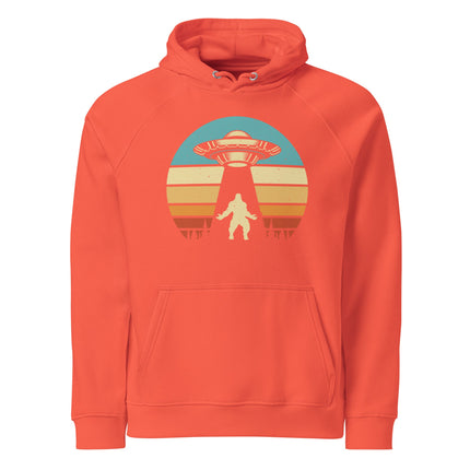 Sweat à capuche écologique Raglan unisexe - Ovnis 2 - pimp your tee