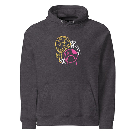 Sweat à capuche écologique Raglan unisexe - Realize your dream - pimp your tee