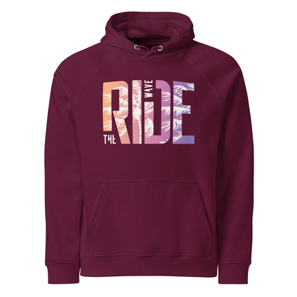 Sweat à capuche écologique Raglan unisexe - Ride - pimp your tee