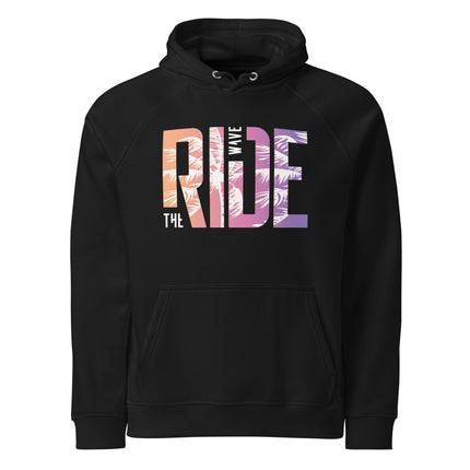 Sweat à capuche écologique Raglan unisexe - Ride - pimp your tee