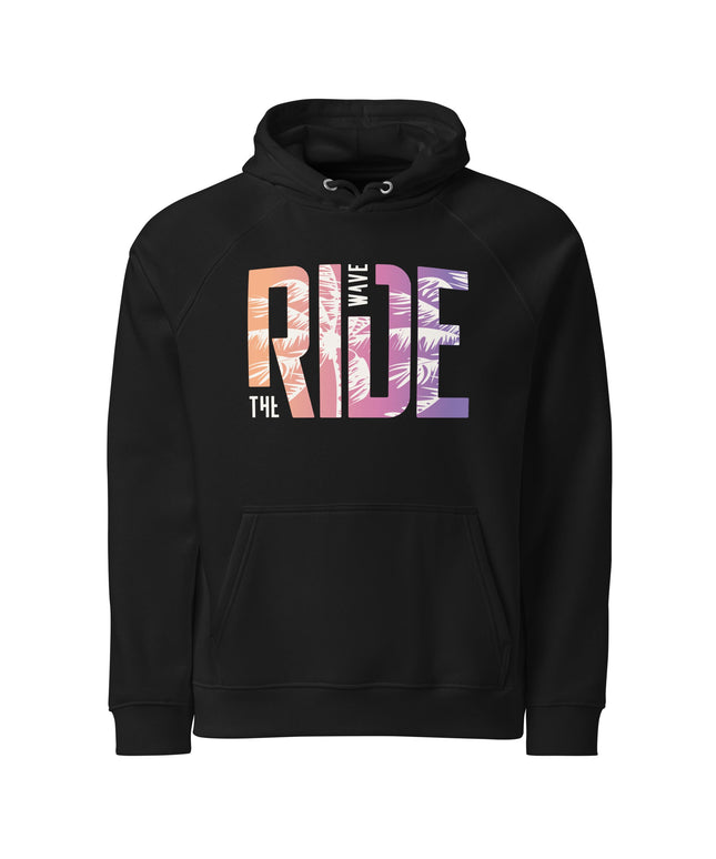 Sweat à capuche écologique Raglan unisexe - Ride - pimp your tee