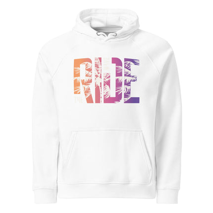 Sweat à capuche écologique Raglan unisexe - Ride - pimp your tee