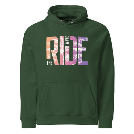 Sweat à capuche écologique Raglan unisexe - Ride - pimp your tee