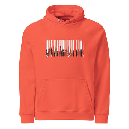 Sweat à capuche écologique Raglan unisexe - Stay Wild - pimp your tee