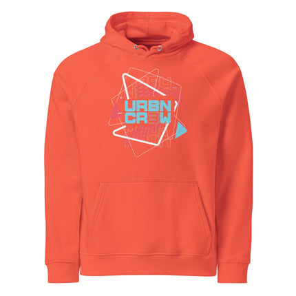 Sweat à capuche écologique Raglan unisexe - Urban Crew - pimp your tee