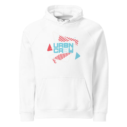 Sweat à capuche écologique Raglan unisexe - Urban Crew - pimp your tee