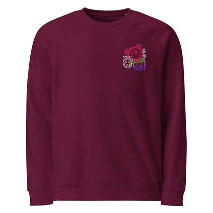 Sweatshirt écologique raglan unisexe Broderie - Basket 2 - pimp your tee