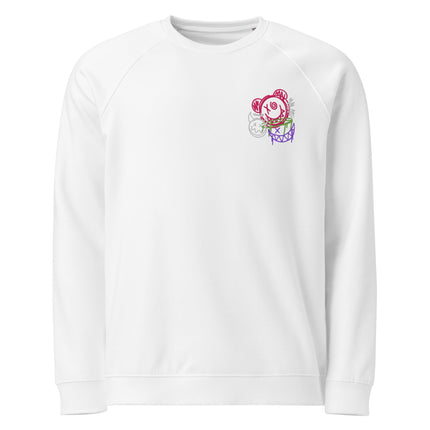 Sweatshirt écologique raglan unisexe Broderie - Basket 2 - pimp your tee