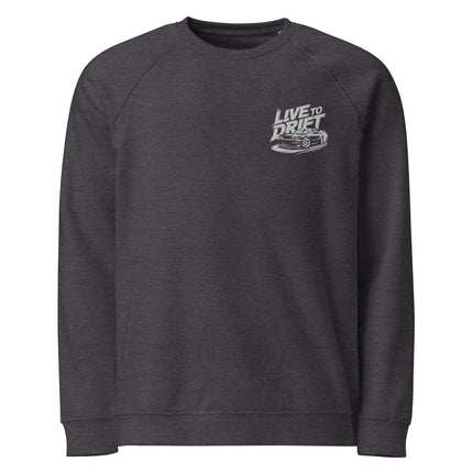 Sweatshirt écologique raglan unisexe Broderie - Drift - pimp your tee