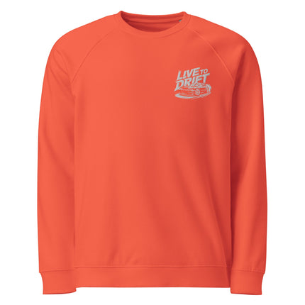 Sweatshirt écologique raglan unisexe Broderie - Drift - pimp your tee