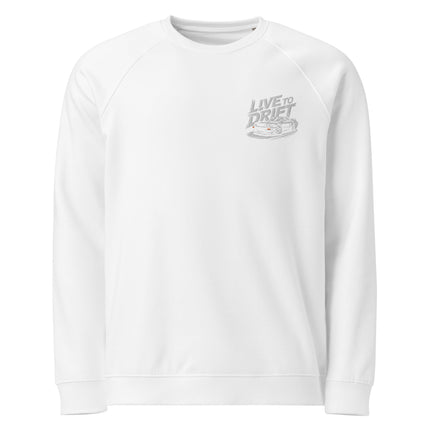 Sweatshirt écologique raglan unisexe Broderie - Drift - pimp your tee