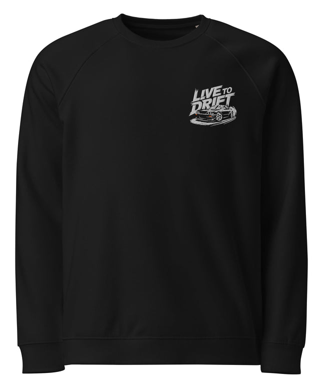 Sweatshirt écologique raglan unisexe Broderie - Drift - pimp your tee