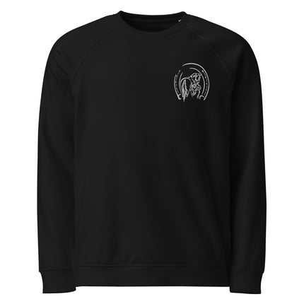 Sweatshirt écologique raglan unisexe Broderie - Marechal ferrant - pimp your tee