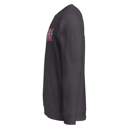 Sweatshirt écologique raglan unisexe Broderie - Ride - pimp your tee