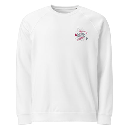 Sweatshirt écologique raglan unisexe Broderie - Urban Crew - pimp your tee