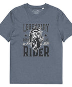 Dunkelmeliertes Blau