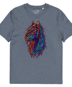 Dunkelmeliertes Blau