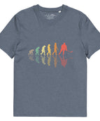 Dunkelmeliertes Blau