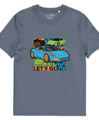 Dunkelmeliertes Blau