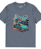 Dunkelmeliertes Blau