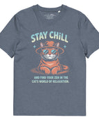 Dunkelmeliertes Blau