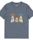 Dunkelmeliertes Blau