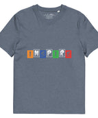 Dunkelmeliertes Blau