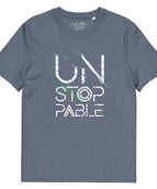 Dunkelmeliertes Blau