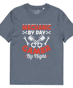 Dunkelmeliertes Blau