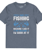 Dunkelmeliertes Blau