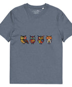 Dunkelmeliertes Blau