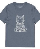 Dunkelmeliertes Blau