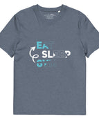 Dunkelmeliertes Blau