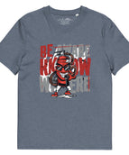 Dunkelmeliertes Blau