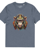 Dunkelmeliertes Blau