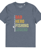 Dunkelmeliertes Blau