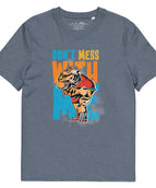 Dunkelmeliertes Blau