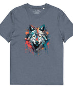 Dunkelmeliertes Blau