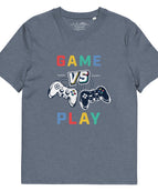 Dunkelmeliertes Blau