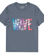 Dunkelmeliertes Blau