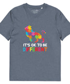 Dunkelmeliertes Blau