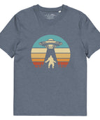 Dunkelmeliertes Blau